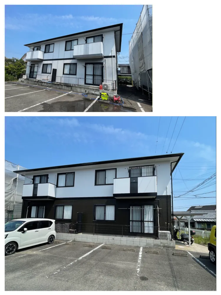 宮崎市　集合住宅屋根外壁塗装工事