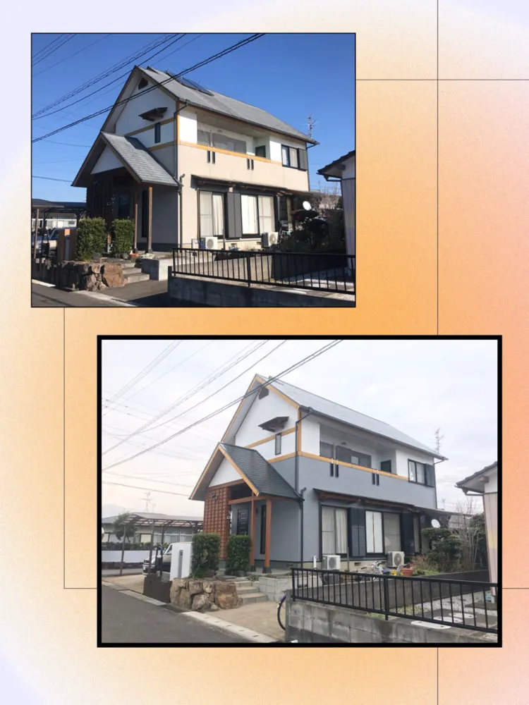高鍋町 屋根外壁塗装工事