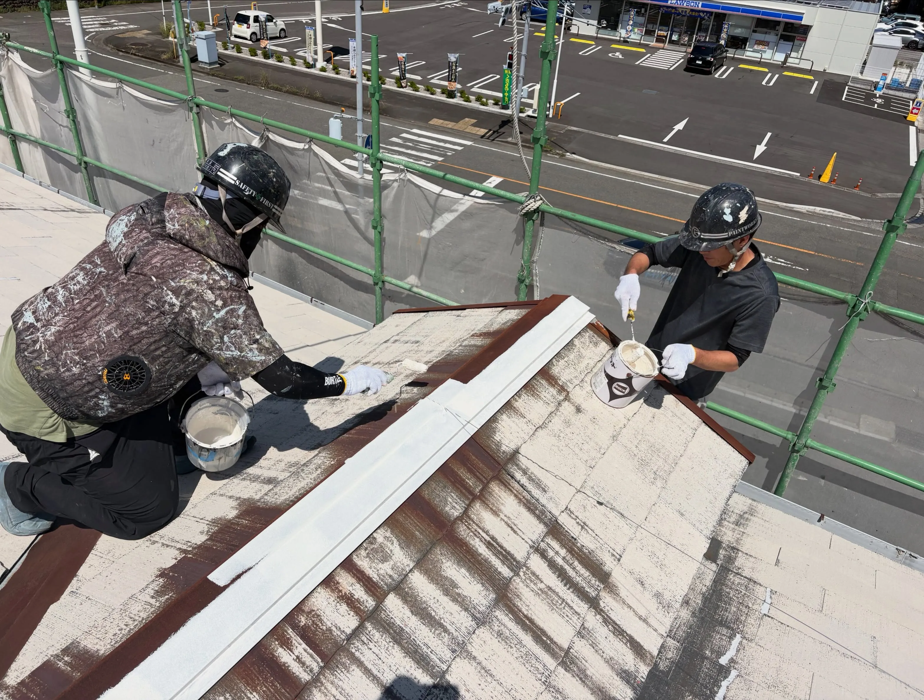 近況の現場状況|天候を見ながら作業進行中!
